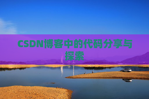 CSDN博客中的代码分享与探索